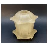 1970's Duncan Miller Frosted fairy lamp