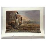 'AUTUMN MARSH'' SIGNED PRINT LES DIDER