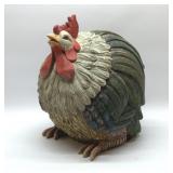 Large Plump Wood Rooster 15'