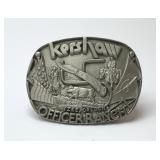 Kershaw officer Ranch belt buckle 3 1/2 '
