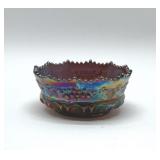 Antique NORTHWOOD grape bowl 5''