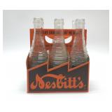 NESBITT'S SODA BOTTLES IN CARRY CASE