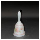 Fenton hand painted bell 4''