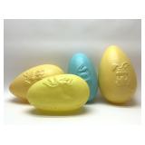 VTG EASTER EGG BLOW MOLDS 14''