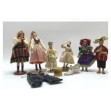 RUSSIAN AND BURMESE DOLLS 10''