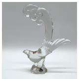 1940's/50's  Heisey Glass Asiatic Pheasant Figure