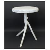 MARTHA STEWART TREE TRUNK TABLE 22''