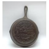CRACKER BARREL CAST IRON SKILLET 10''