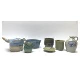 ASSORTED MODERN POTTERY 6''
