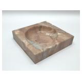 VTG  MARBLE ASHTRAY 7''