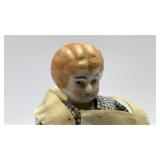 ANTIQUE PARIAN CHINA HEAD DOLL 8.5''
