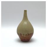 STUDIO ART POTTERY GOURD VASE 7''