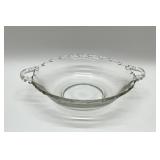 Candlewick handled bowl 10''