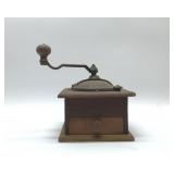 ANTIQUE COFFEE GRINDER MILL  9''