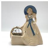 HULL LADY PLANTER VTG 8''
