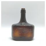 VTG GREAT WESTERN BOTTLE W/US NAVY MESS STICKER