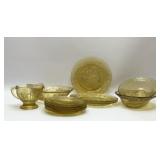 FEDERAL 'SHARON'' DEPRESSION GLASS