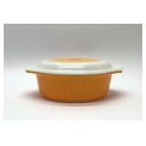 PYREX SUNFLOWER VTG CASSEROLE 10''