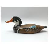 VTG WOOD DUCK DECOY 14''