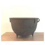 ANTIQUE GATE MARKEDCAST IRON CAULDRON