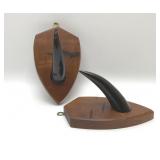 HORN COAT HOOKS 7''