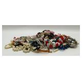 Assorted costume jewelry