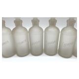 6 LAVORIA APOTHECARY JARS