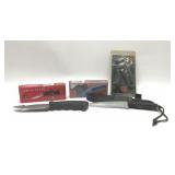 5 Assorted knives.