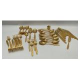 Americano golden Heritage flatware
