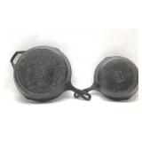 2 LODGE CAST IRON SKILLETS