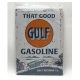 Metal Gulf Sign 12x15ï¿½ï¿½