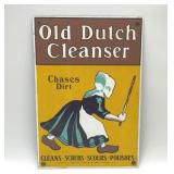 13x9' porcelain old Dutch cleanser sign