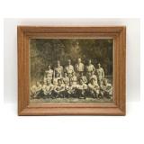Framed military photo
