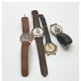 4 VTG WATCHES DISNEY, CAMEL, NC STATE