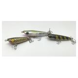 3 DALTON SPECIAL LURES VTG