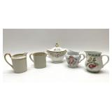 5 PCs Assorted Fine China Doulton,Villroy Fitz