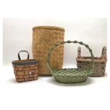ASSORTED BASKETS (4)