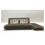 9 METAL REGGIE DUCT FLOOR COVERS