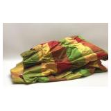 Three custom-made drapery panels