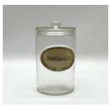 VTG BANDAGES APOTHECARY JAR
