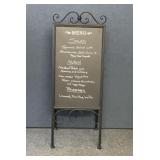 MENU SANDWICH BOARD