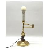 BRASS DESK LAMP 14''