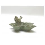 LEAF DISH WITH LITTLE BIRD
