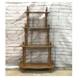 Vintage whatnot shelf