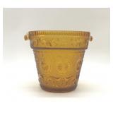 Sandwich pattern glass ice bucket