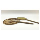 2 - 1920'S VANITY HAND MIRRORS