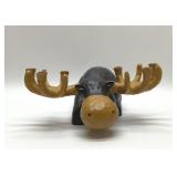SONOMA LODGE MOOSE CANDLESTICK HOLDER