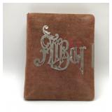 Antique photo album with TIN TYPES,  photographs