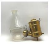 ANTIQUE ANGLE LAMP CO OIL LAMP