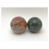 3 CRYSTAL SPHERES